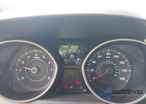 2013 Hyundai Elantra Gls from USA, damaged, VIN 5NPDH4AE0DH265487